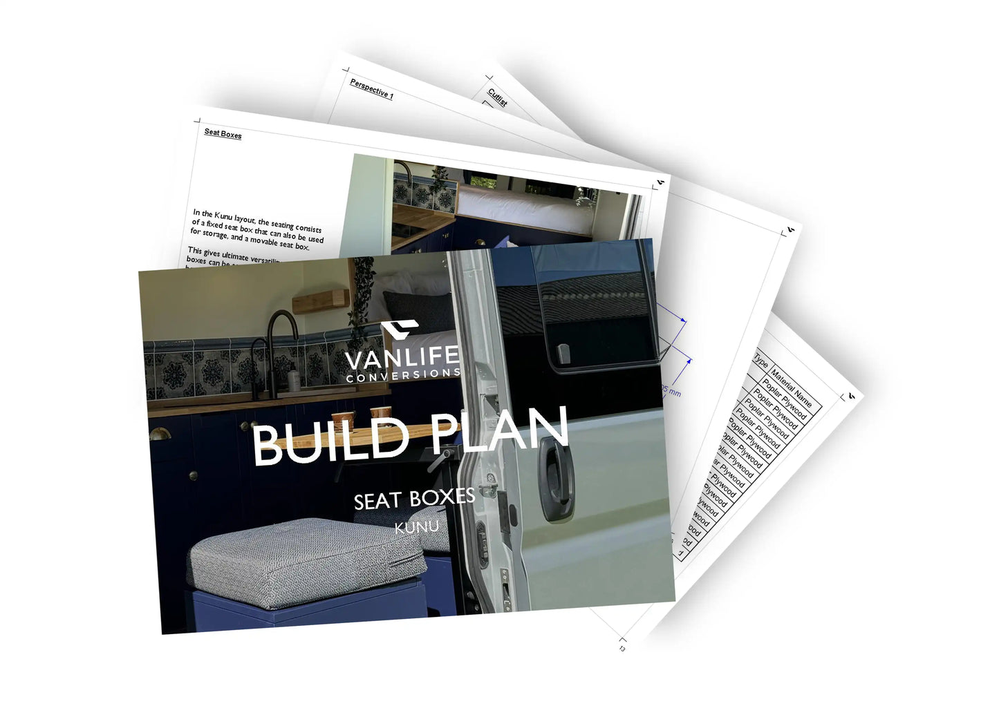 Kunu - Seat Box Build Plan (Ducato, Boxer, Relay)