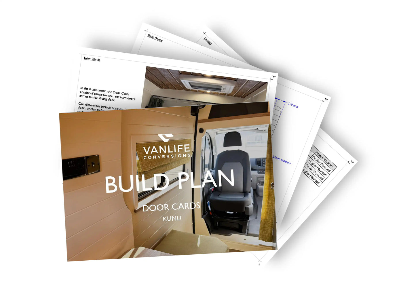 Kunu - Door Lining Build Plan (Ducato, Boxer, Relay)