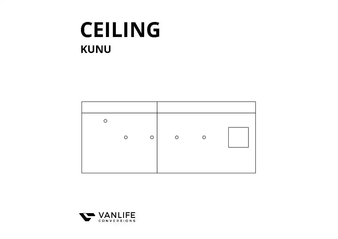 Kunu - Ceiling Lining Build Plan (Ducato, Boxer, Relay)
