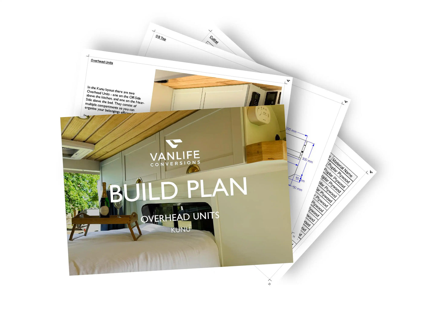 Kunu - Overhead Units Build Plan - (Ducato, Boxer, Relay)