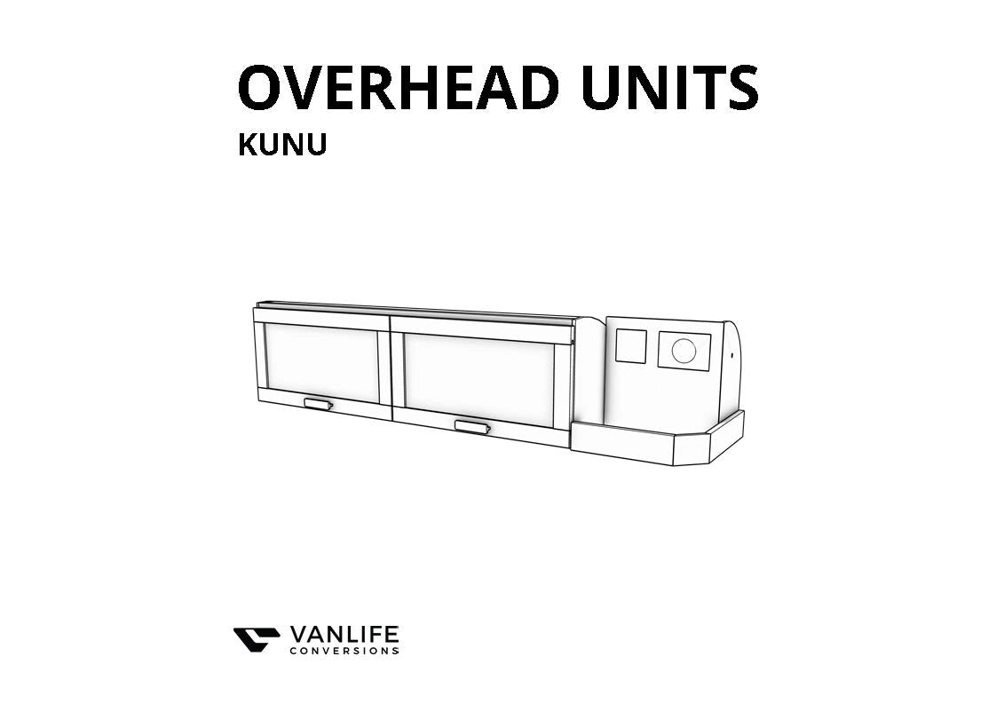 KUNU CABINETRY & LINING BUNDLE - All Build Plans for the Kunu (Ducato, Boxer, Relay)
