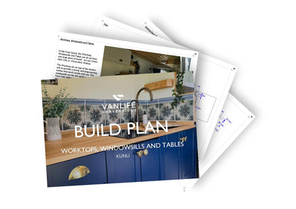 Kunu - Worktops, Windows & Tables Build Plan (Ducato, Boxer, Relay)